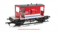 37-541 Bachmann BR 20 Ton Brake Van number B954645 - London Transport Barrier Vehicle Red & White